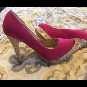 TORRID hot pink heels!